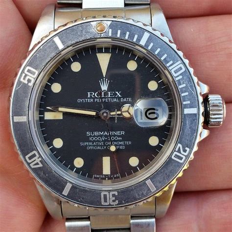 vintage rolex patina|vintage Rolex dial.